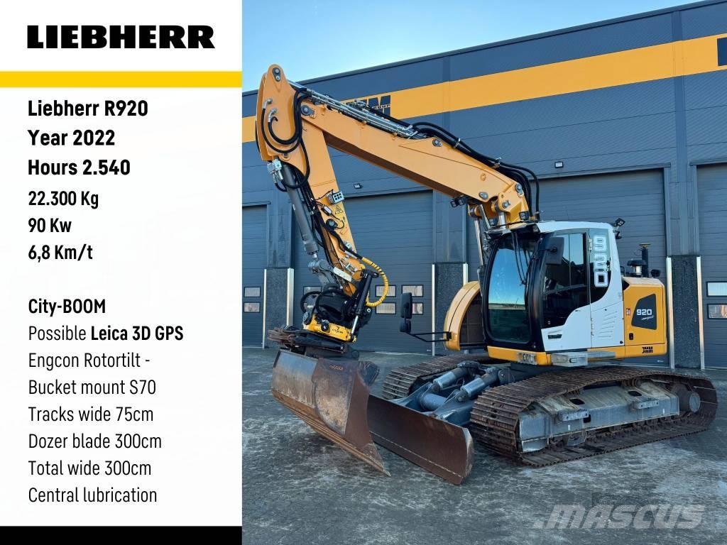 Liebherr R 920 Bagri goseničarji