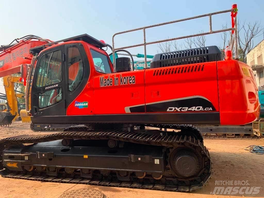 Doosan DX 340 LCA Bagri goseničarji