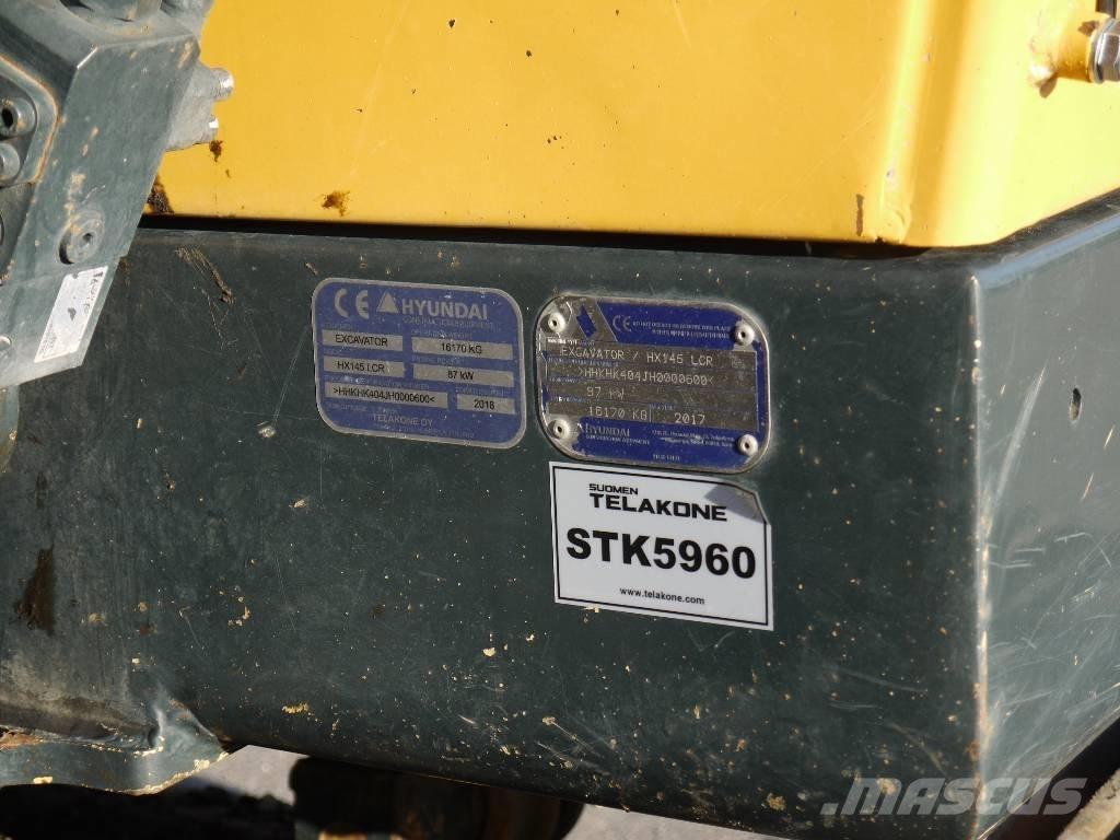 Hyundai HX 145 LCRD Bagri goseničarji