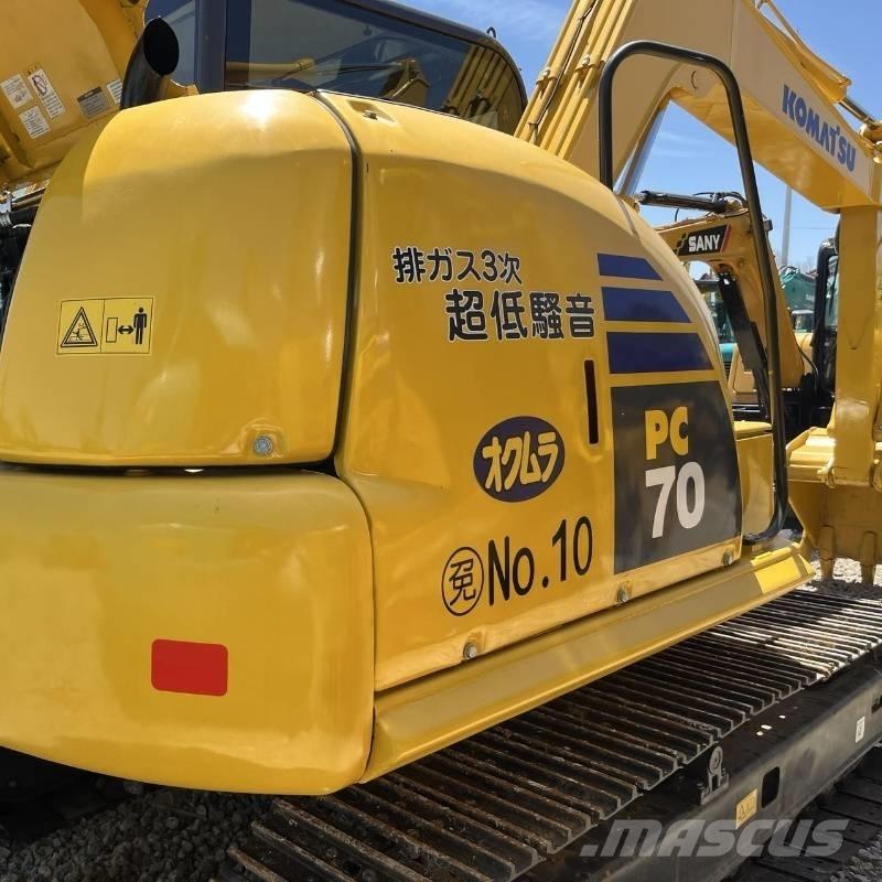 Komatsu PC 70 Bagri goseničarji