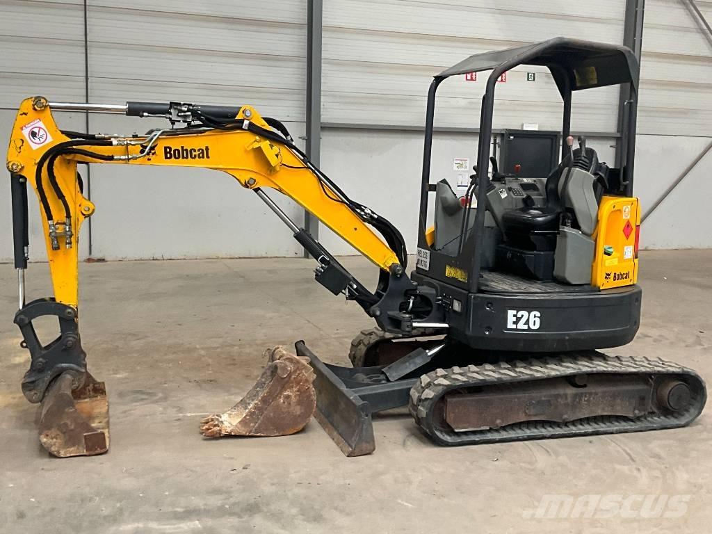 Bobcat E 26 EM Mini bagri <7t