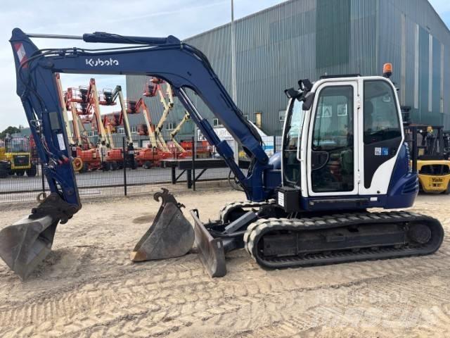 Kubota KX 080-3 Midi bagri 7t – 12t