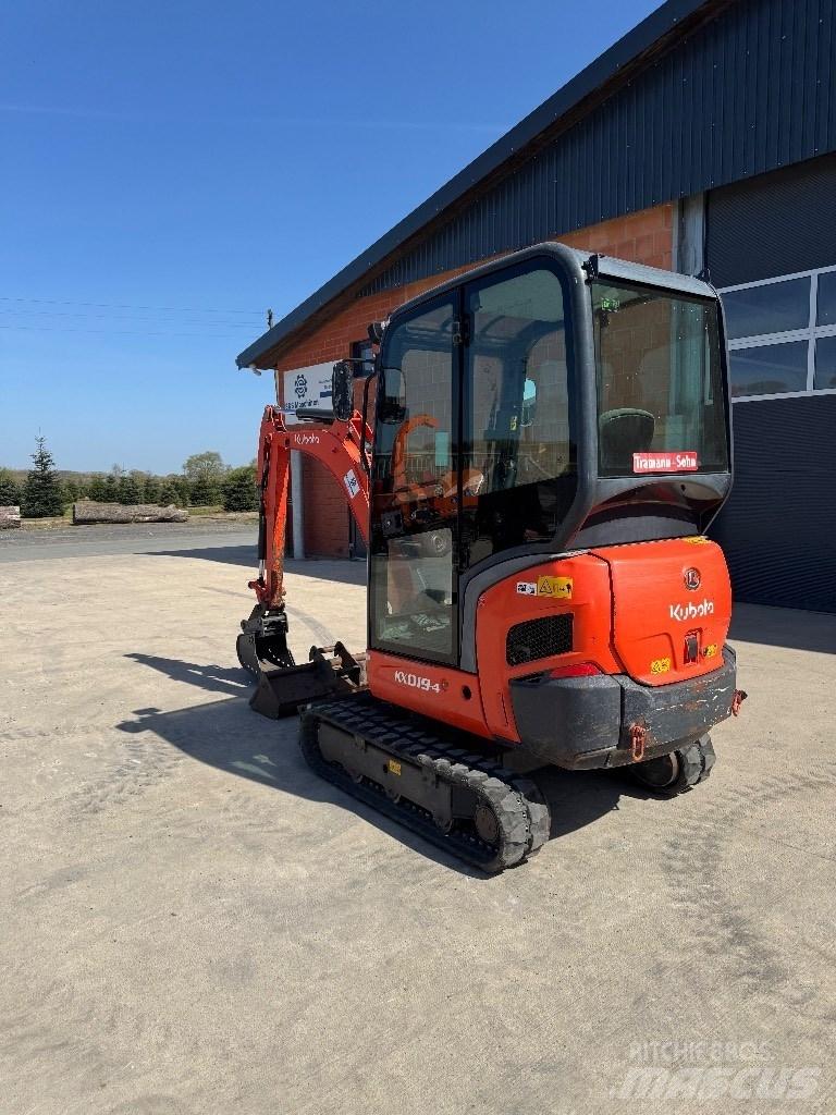 Kubota KX 019-4 Mini bagri <7t