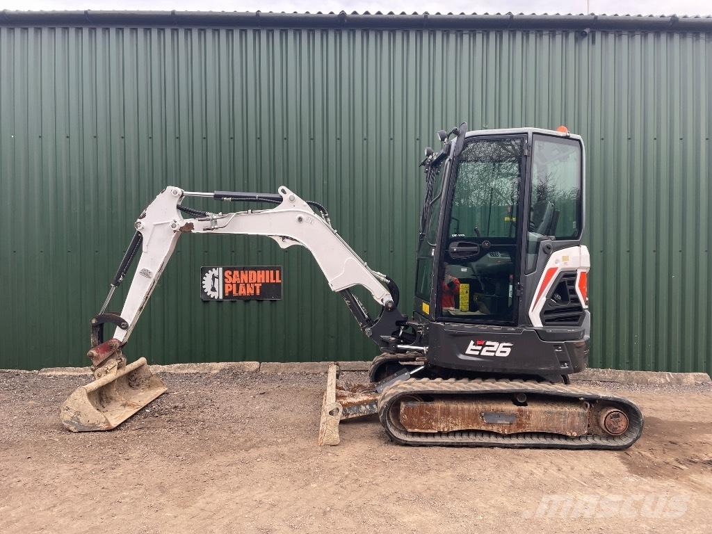 Bobcat E 26 Mini bagri <7t