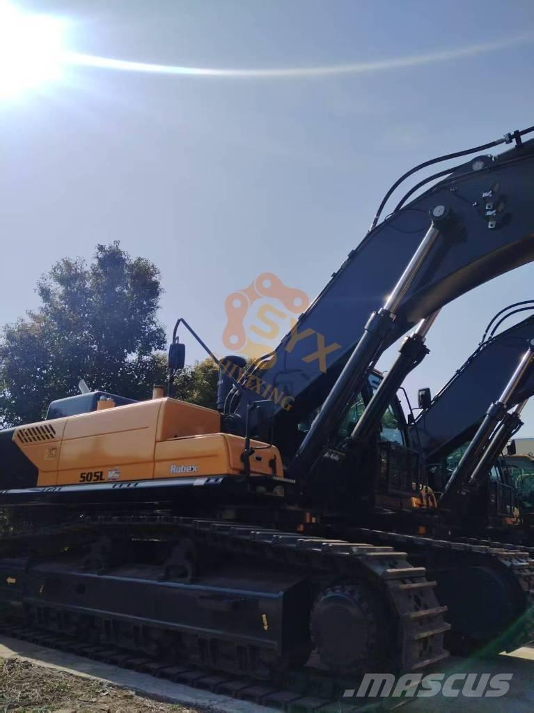 Hyundai R 505 L VS Bagri goseničarji