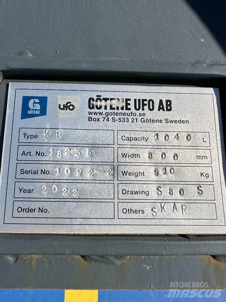 UFO KB-S80 Bagri goseničarji