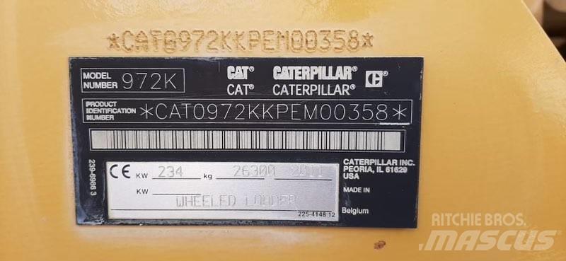 CAT 972K Kolesni nakladalci