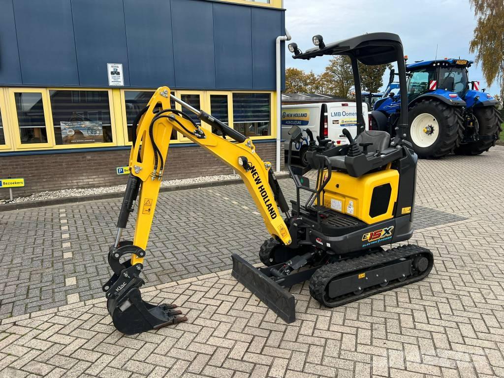 New Holland E 15 X Mini bagri <7t