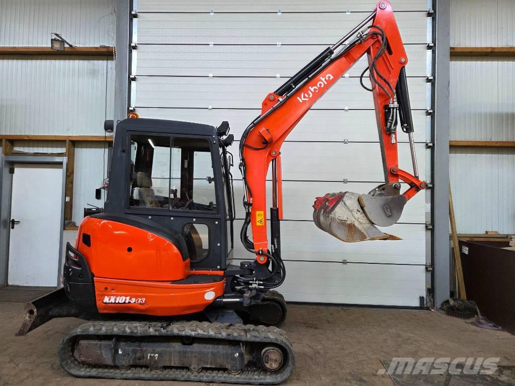 Kubota KX 101-3 A Mini bagri <7t