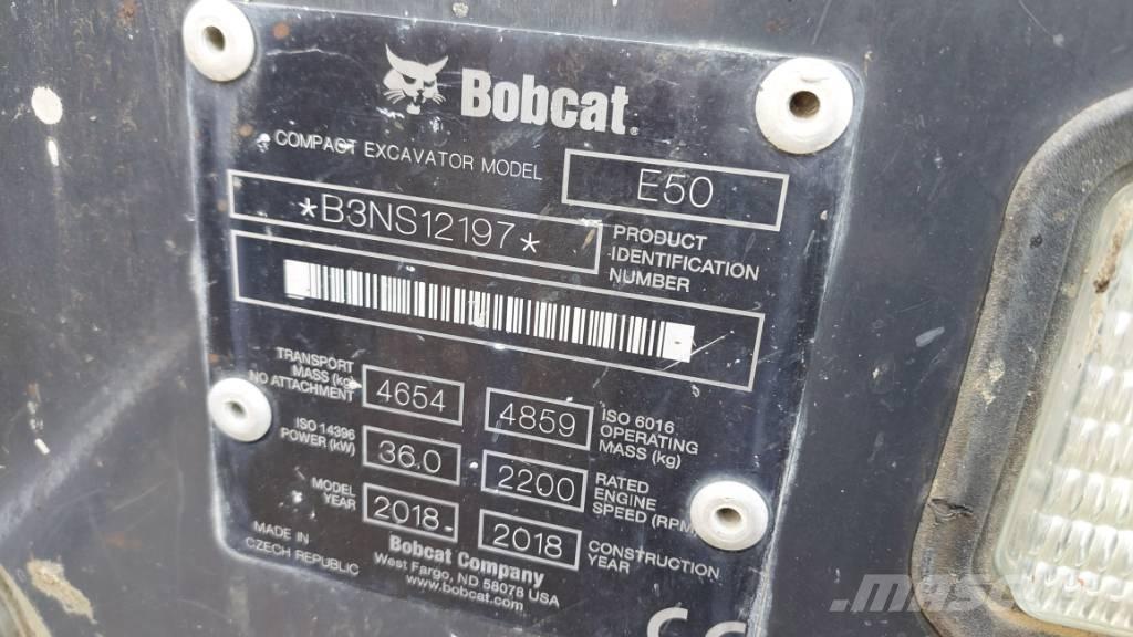 Bobcat E-50 BB-E50 Bagri goseničarji
