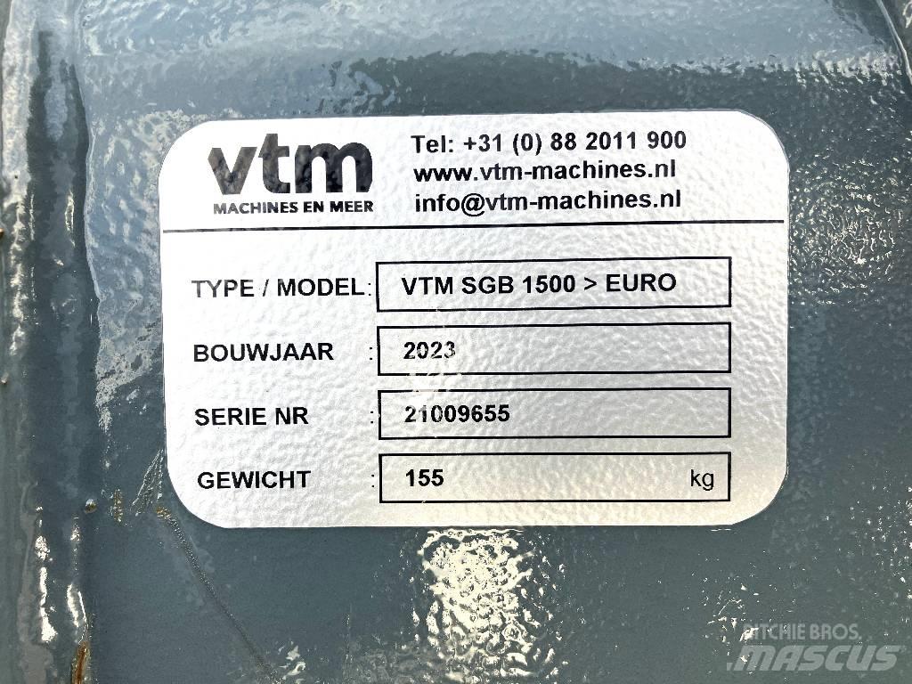 VTM sgb 1500 Priključki za čelni nakladalec
