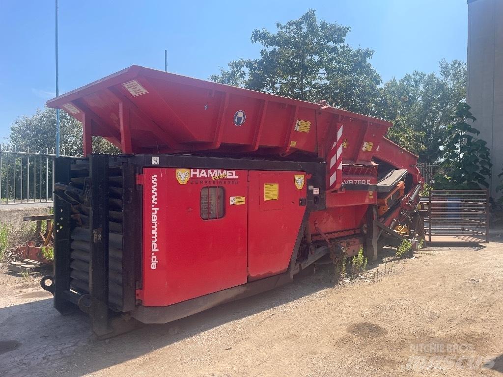 Hammel VB 750 E Stroji za razrez odpada