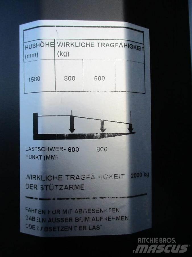 Toyota SWE 080L Ročni električni viličar
