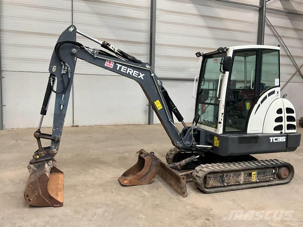 Terex TC 35 Mini bagri <7t