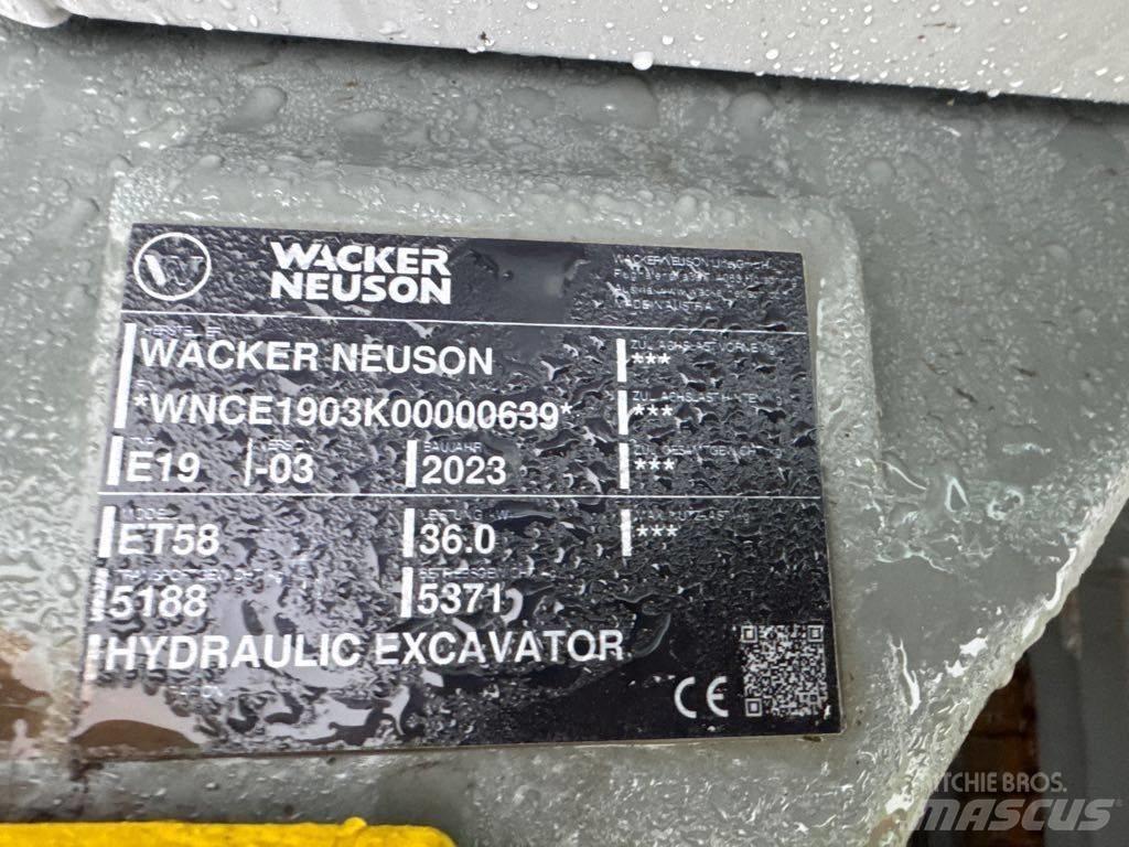 Wacker Neuson ET58 Bagri goseničarji