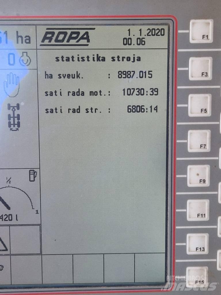 Ropa Tiger 3 Kombajni za peso