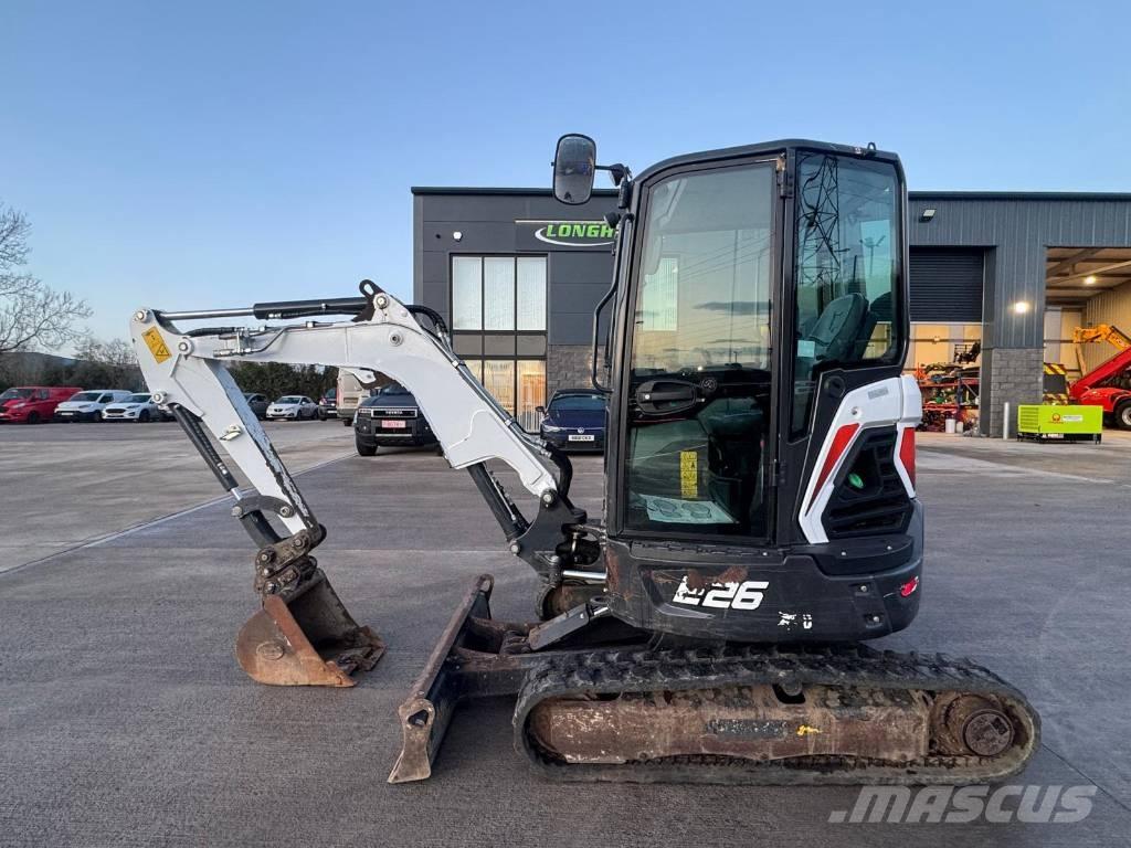 Bobcat E 26 Mini bagri <7t
