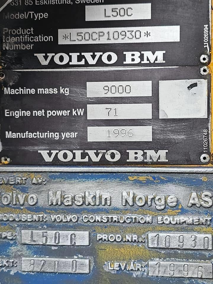 Volvo L 50 C Kolesni nakladalci