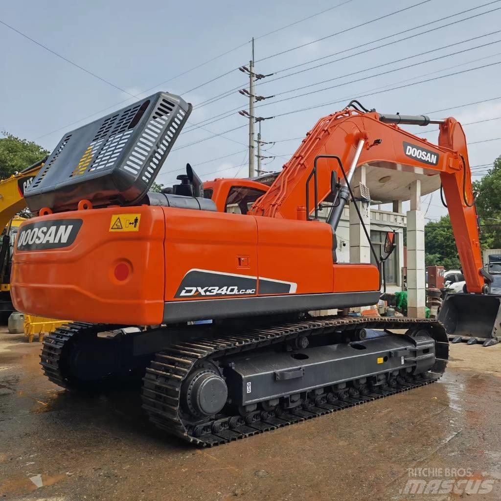 Doosan DX 340 LC-9C Bagri goseničarji