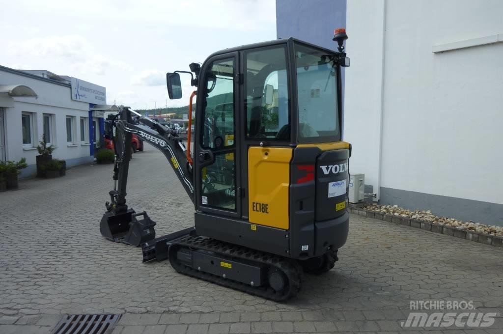 Volvo EC 18 E Mini bagri <7t