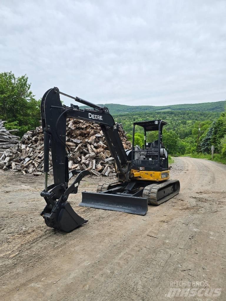 DEERE 50G Mini bagri <7t