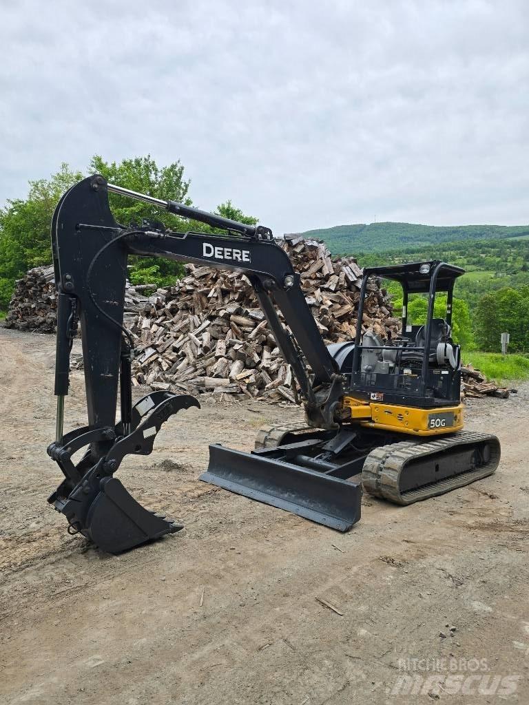 DEERE 50G Mini bagri <7t