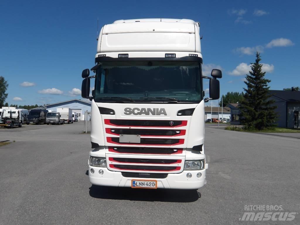 Scania R490 6x2 Tovornjaki zabojniki