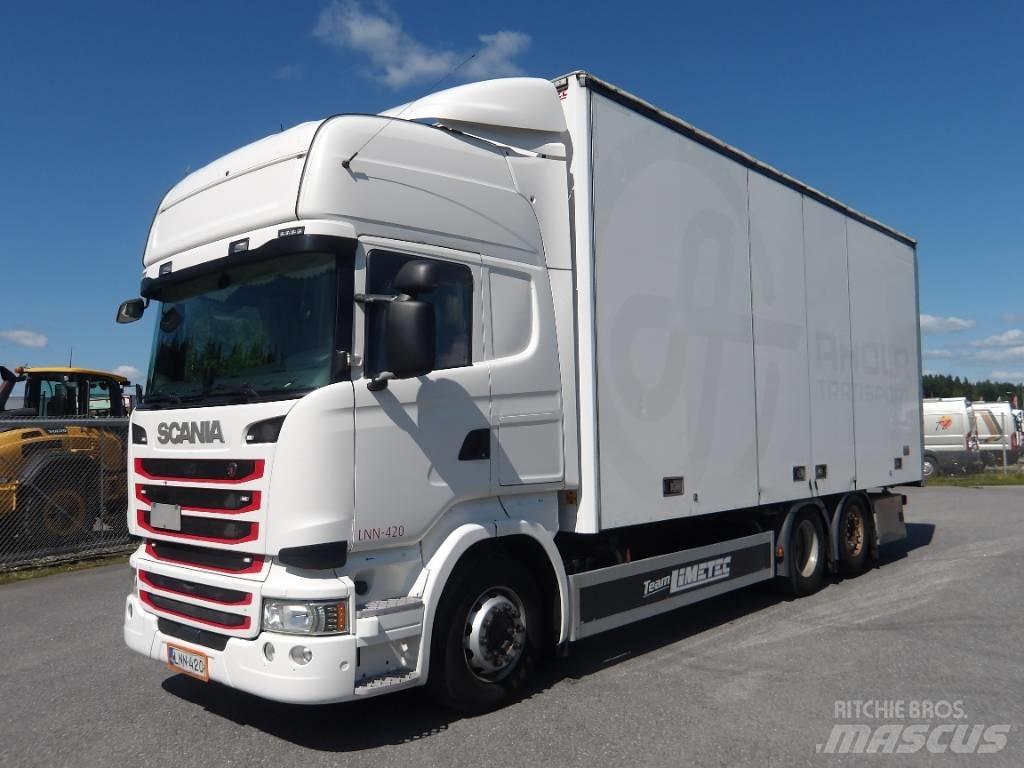 Scania R490 6x2 Tovornjaki zabojniki
