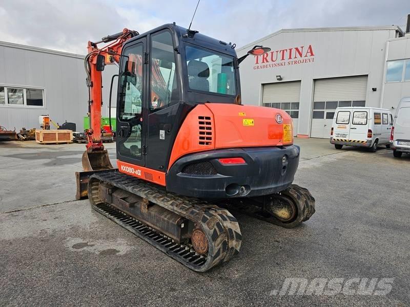 Kubota KX 080-4 Midi bagri 7t – 12t