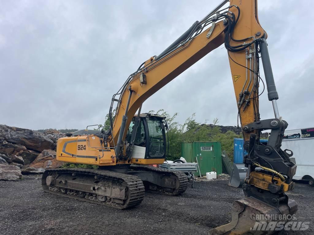 Liebherr R 924 Bagri goseničarji
