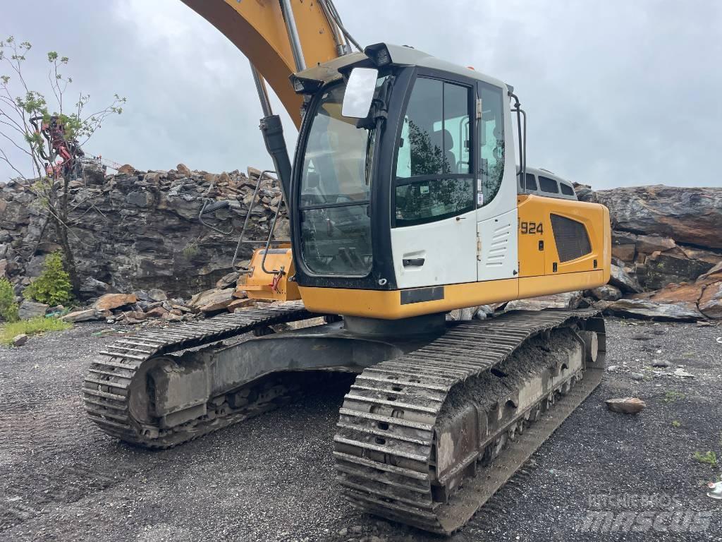 Liebherr R 924 Bagri goseničarji