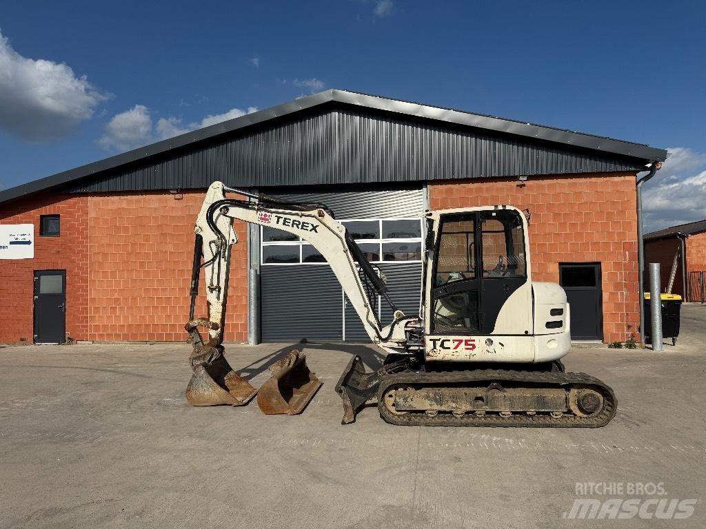 Terex TC 75 Midi bagri 7t – 12t