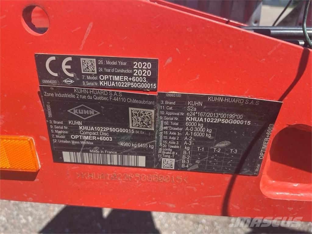 Kuhn Optimer + 6003 Kmetijstvo - drugo