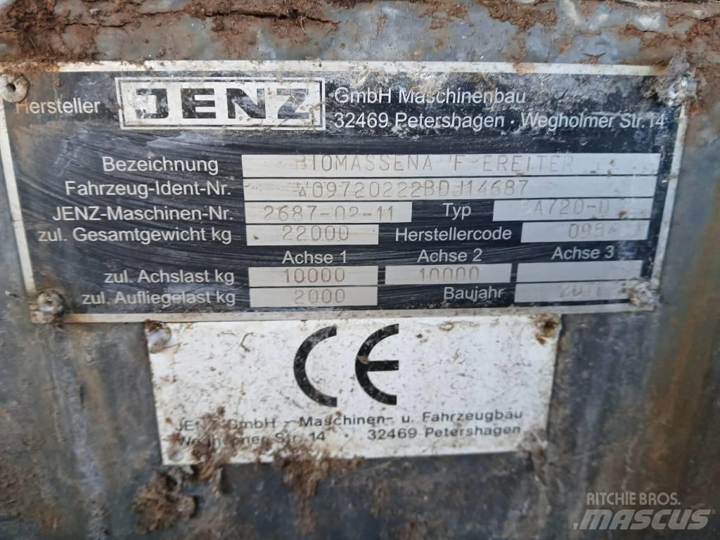 JENZ BA 720 D Drobilci lesa