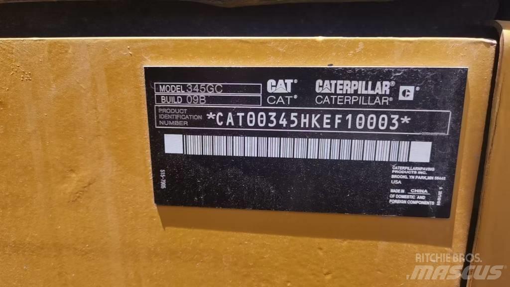 CAT 345 Bagri goseničarji