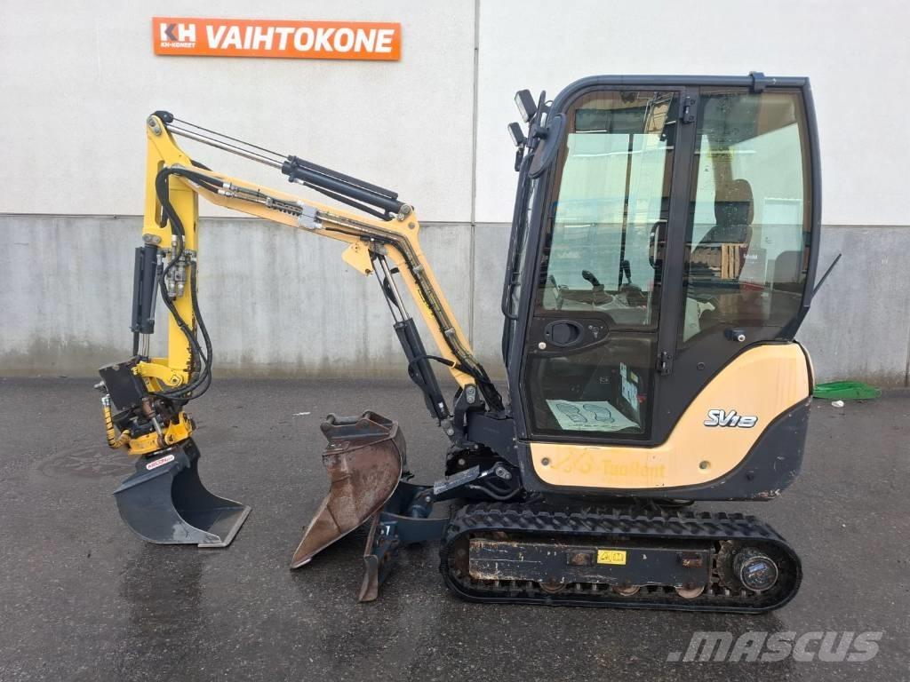 Yanmar SV 18 Mini bagri <7t