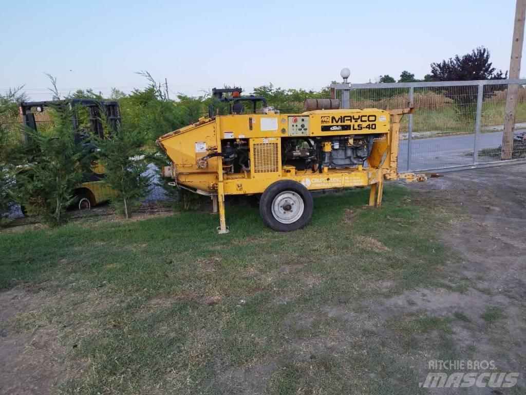 Mayco LS-40 Kamionske črpalke za beton