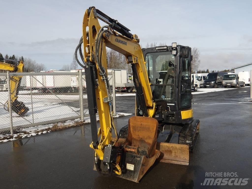 Yanmar Vio 38 Mini bagri <7t