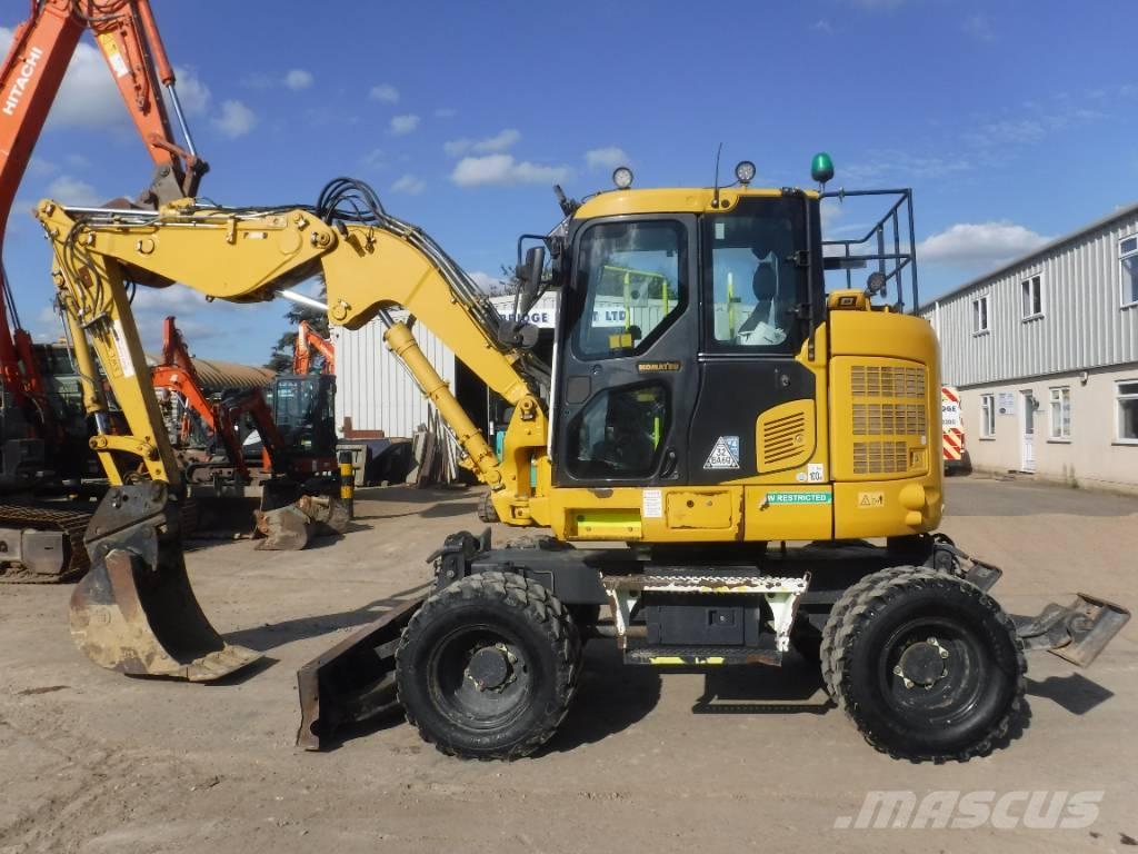 Komatsu PW118MR-11 Bagri na kolesih