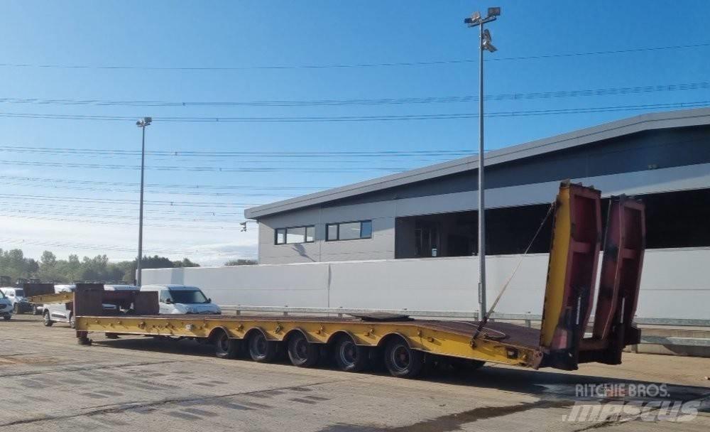 King 70T Trailer Nizko noseče polprikolice