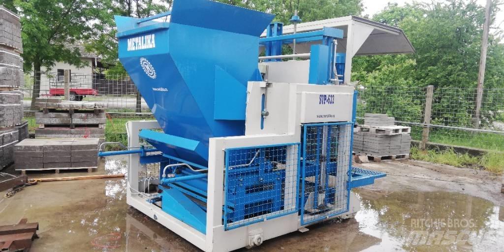 Metalika SVP-633 Stroji za betonsko galanterijo