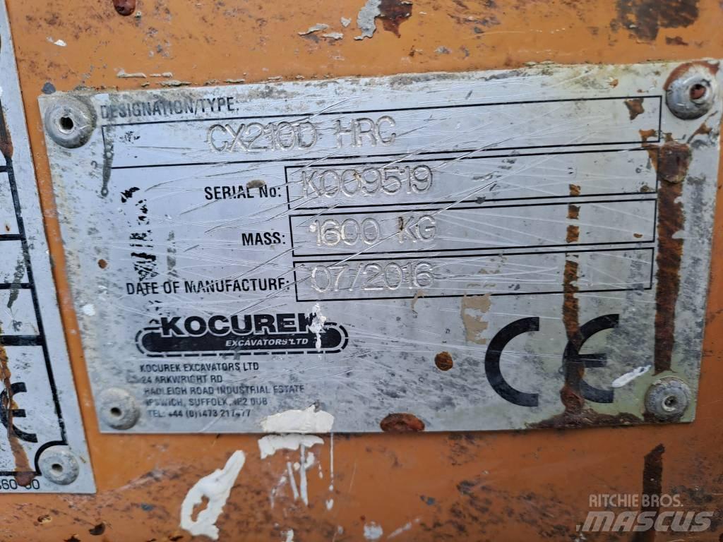 CASE CX 210 D Bagri goseničarji