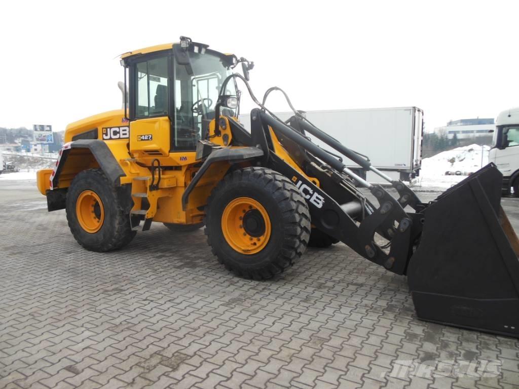 JCB 427 AGT4F Kolesni nakladalci