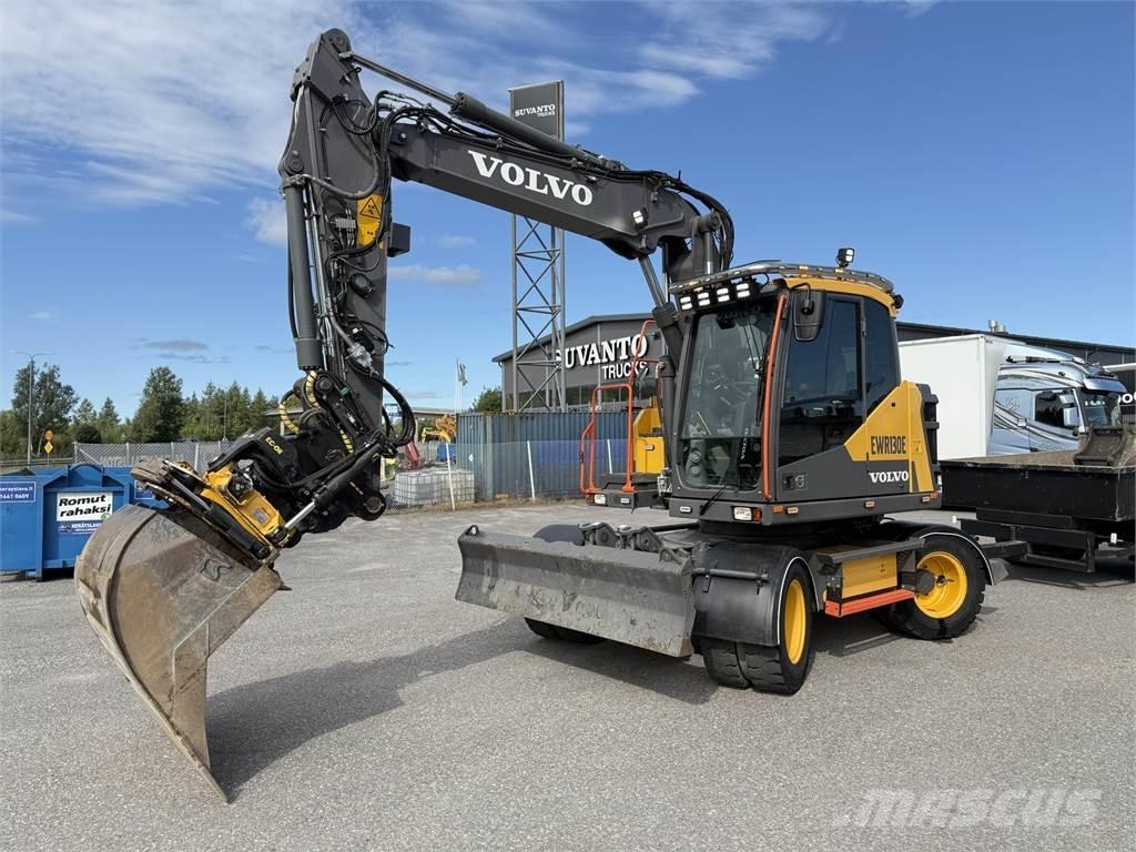 Volvo EWR130E Bagri na kolesih
