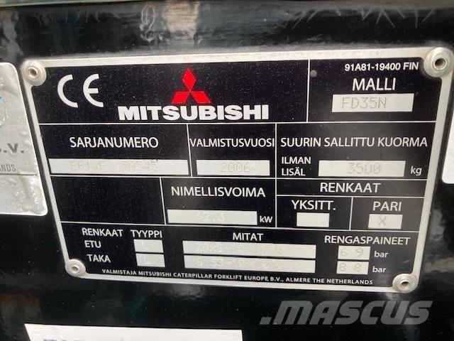 Mitsubishi FD35N Dizelski viličarji