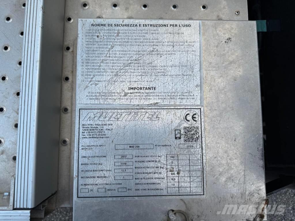 Multitel mx 200 Avtokošare