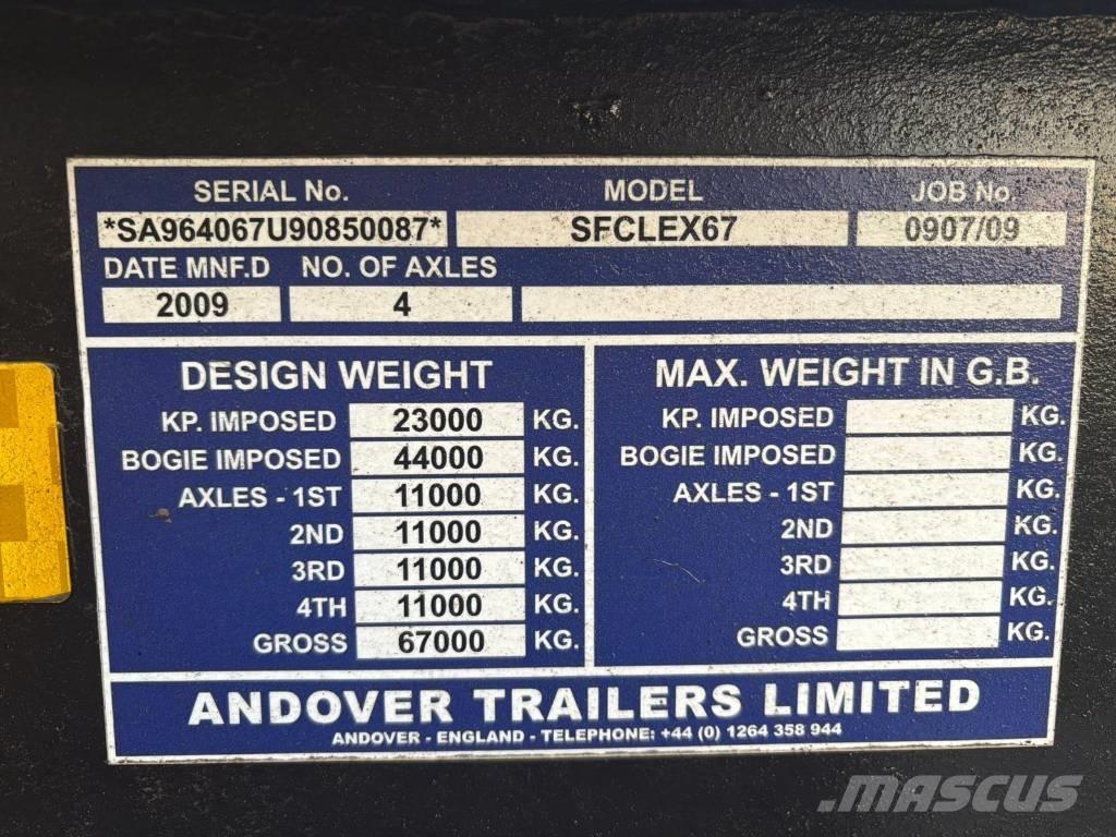 Andover SFCLEX 67 Nizki nakladalci