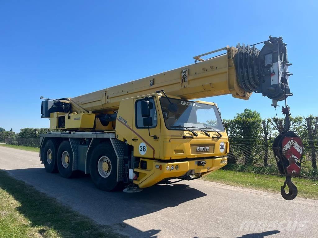 Grove GMK 3060 Rabljeni žerjavi za vsak teren