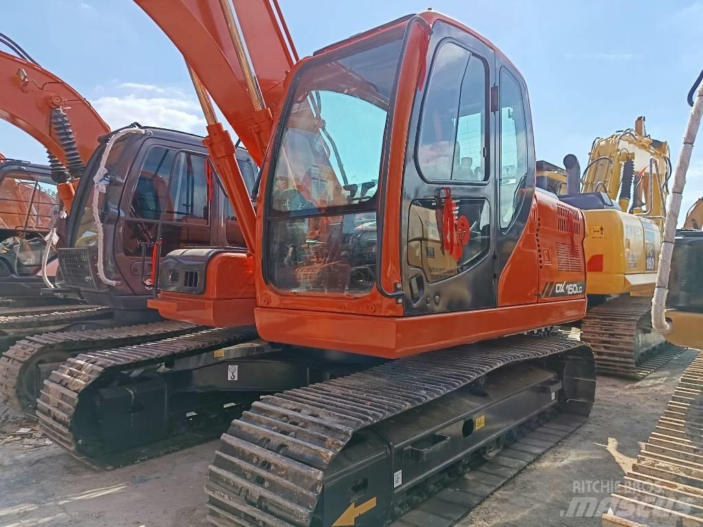 Doosan DX150 LC Bagri goseničarji