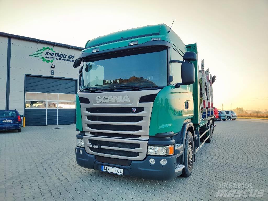 Scania G 450 Tovornjaki za hlode